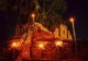 Thailand: Jaeng Hua Rin (Hua Rin Bastion) by torch light, Chiang Mai